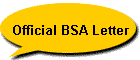 Official BSA Letter
